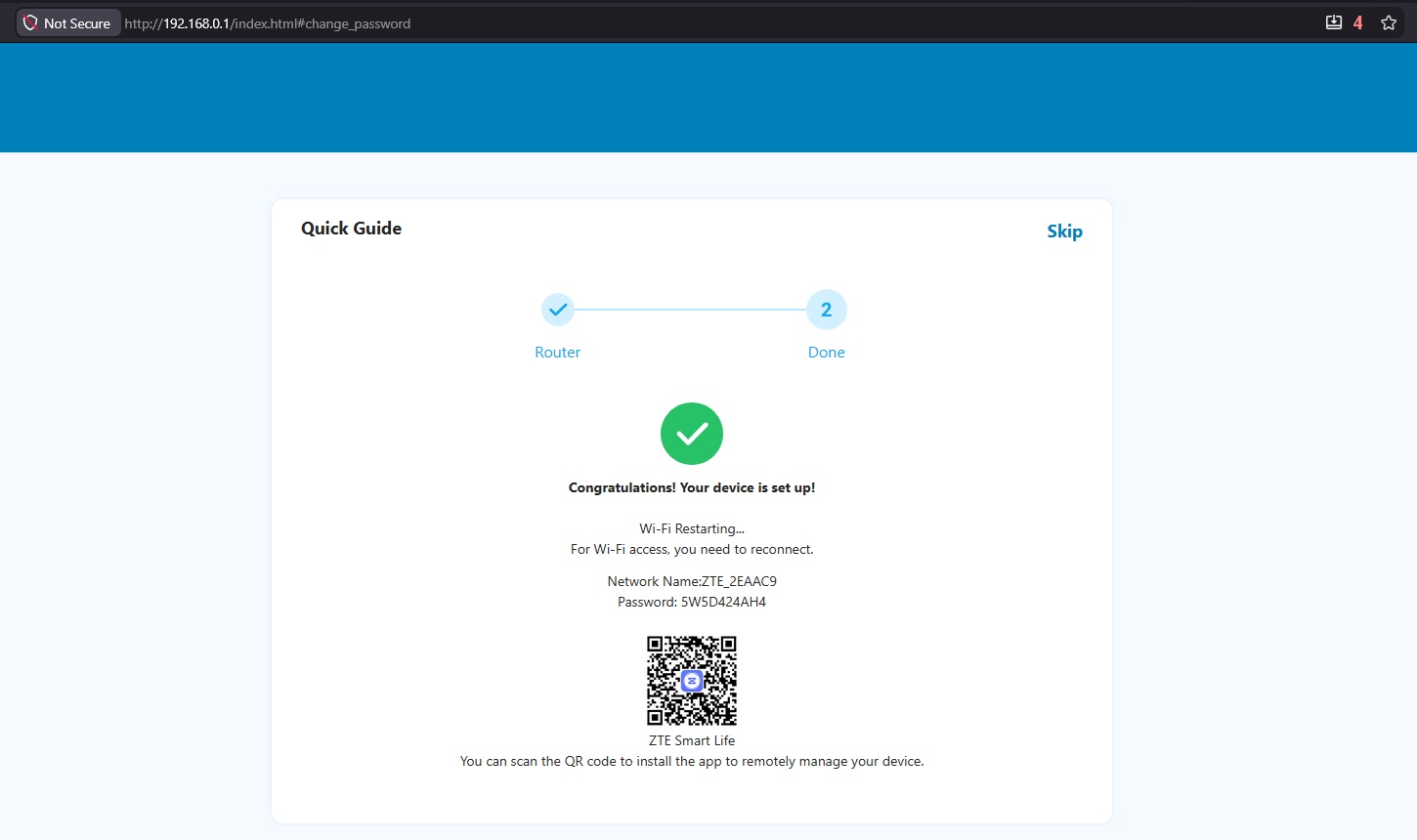 Setting Up Your ZTE G5TS 5G Router